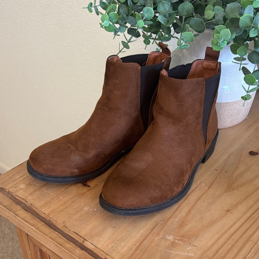 Dream Pairs Brown Ankle Boots